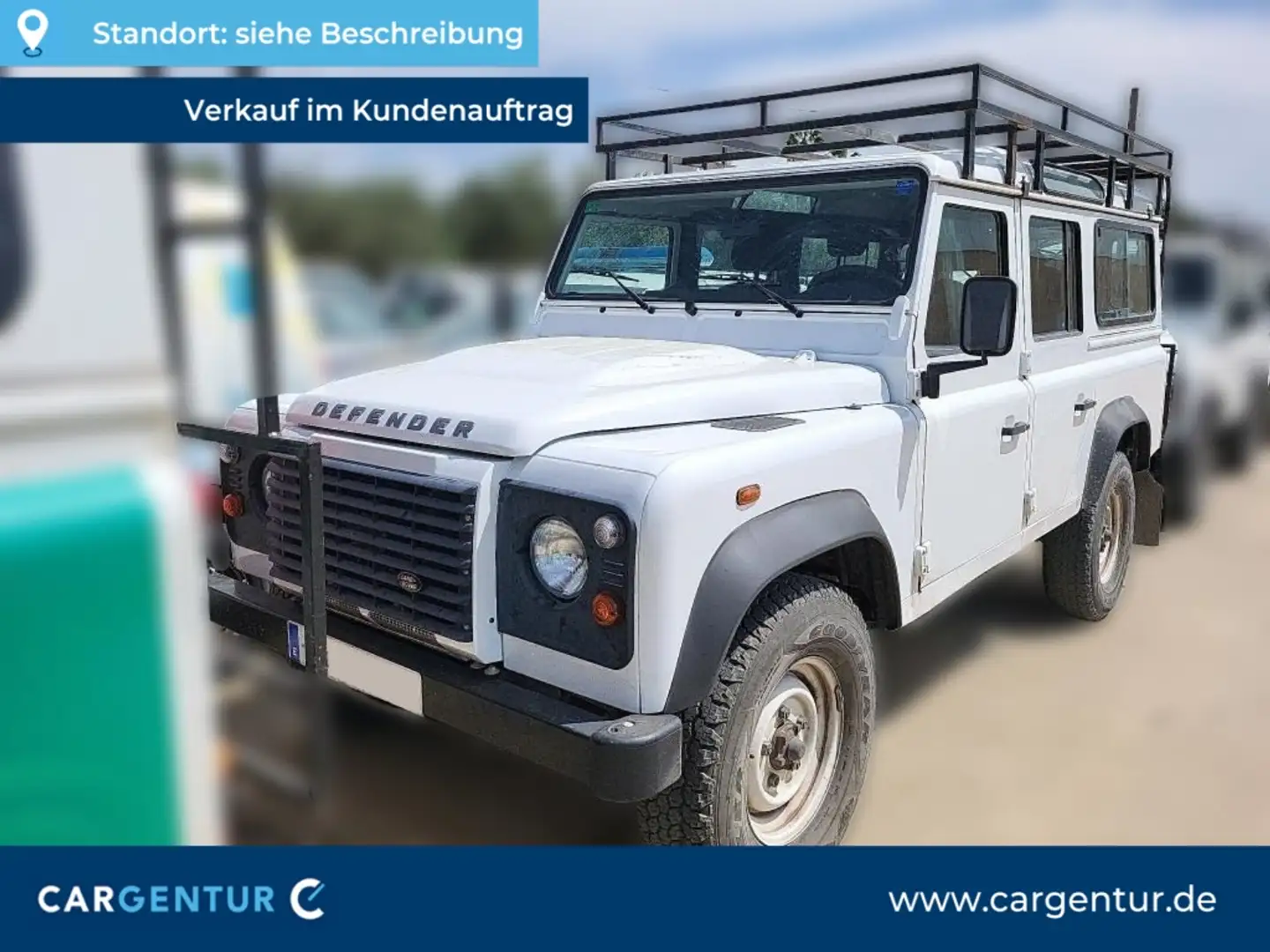 Land Rover Defender 110 TD4 E St. Wagon Facelift Weiß - 1