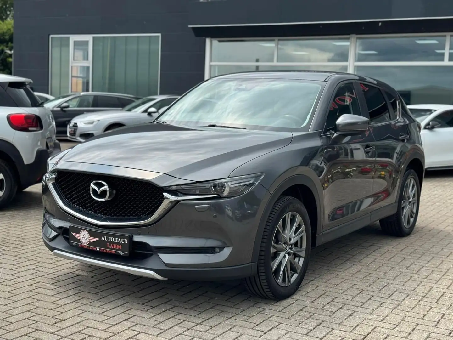 Mazda CX-5 2.2d"AUTOMATIK" Exclusive-Line"LED"AHK"PDC" Gris - 2