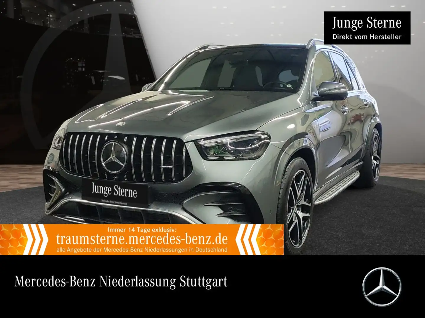 Mercedes-Benz GLE 53 AMG GLE 53 HYBRID 4M PANO+360+AHK+MULTIBEAM+21"+HUD+9G Grau - 1