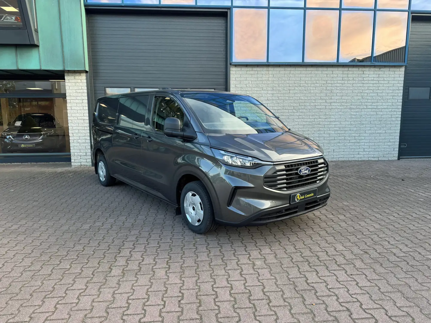 Ford Transit Custom 320 L2 150 Pk 2x Schuifdeur LED koplampen Houten l Grijs - 1