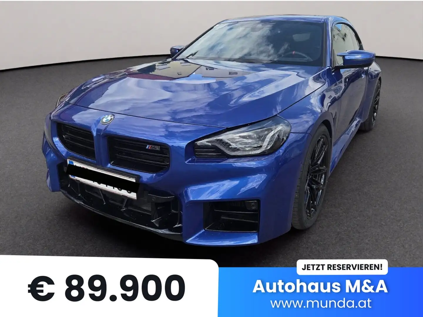 BMW M2 M2 Coupé Aut./2.926km/Neuw./Milltek/PPF/NP 115.000 Blau - 1