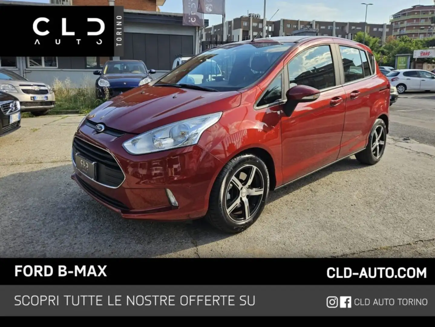 Ford B-Max 1.0 EcoBoost 100 CV Rosso - 1