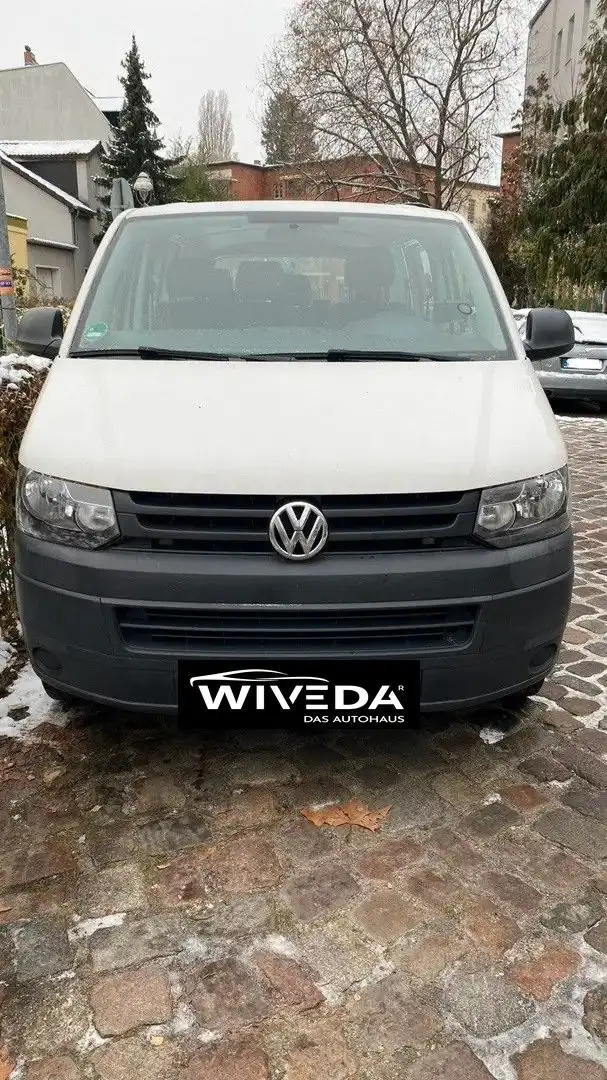 Volkswagen T5 Caravelle Kasten-Kombi lang KAMERA~AHK~ Weiß - 2