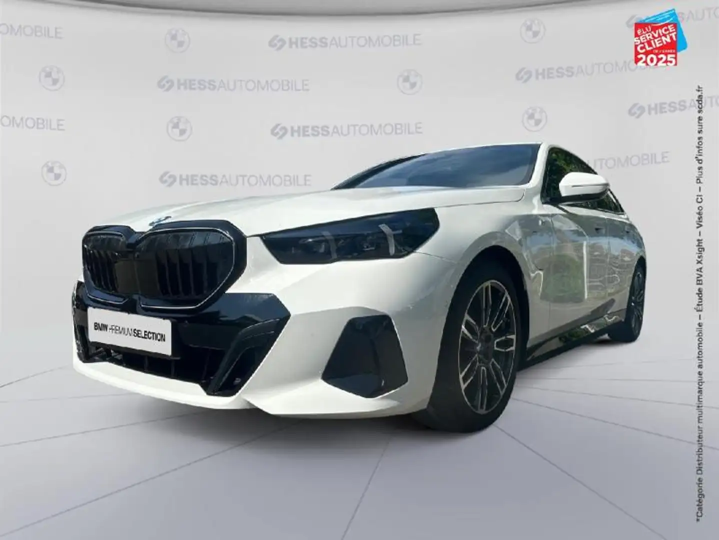 BMW 530 530e 299ch M Sport Blanc - 1