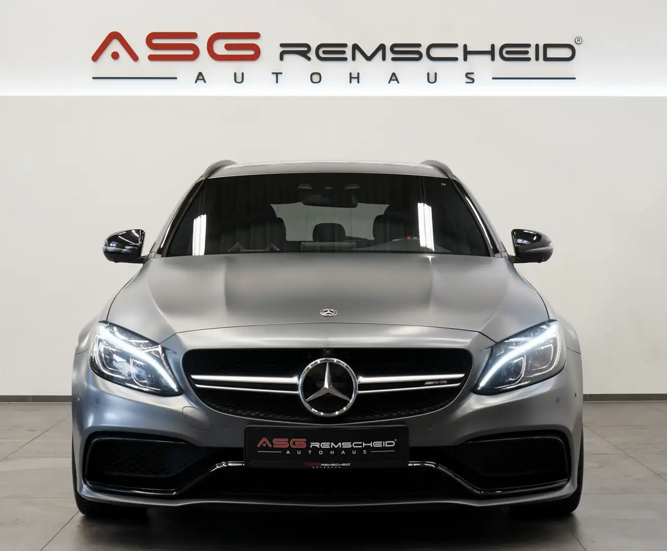 Mercedes-Benz C 63 AMG S T *Schale *S-Abgas *Distr. *2.H *H-UP Grau - 2