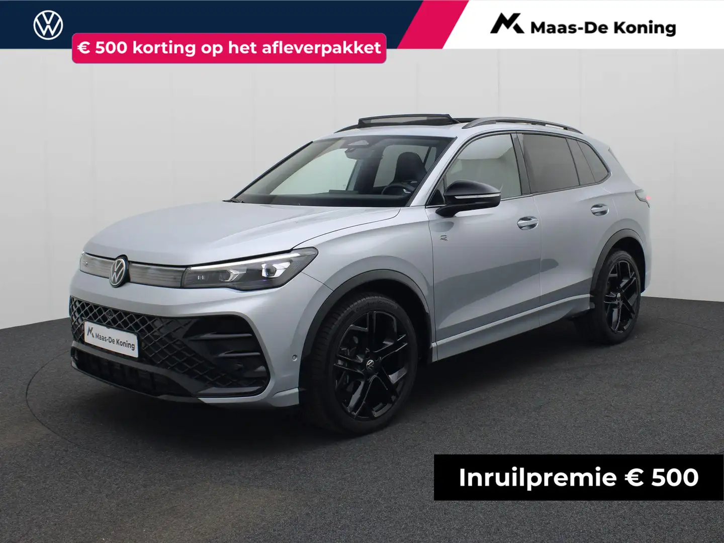 Volkswagen Tiguan 1.5TSI/150PK R-Line DSG · Panoramadak · 360°Camera Gris - 1