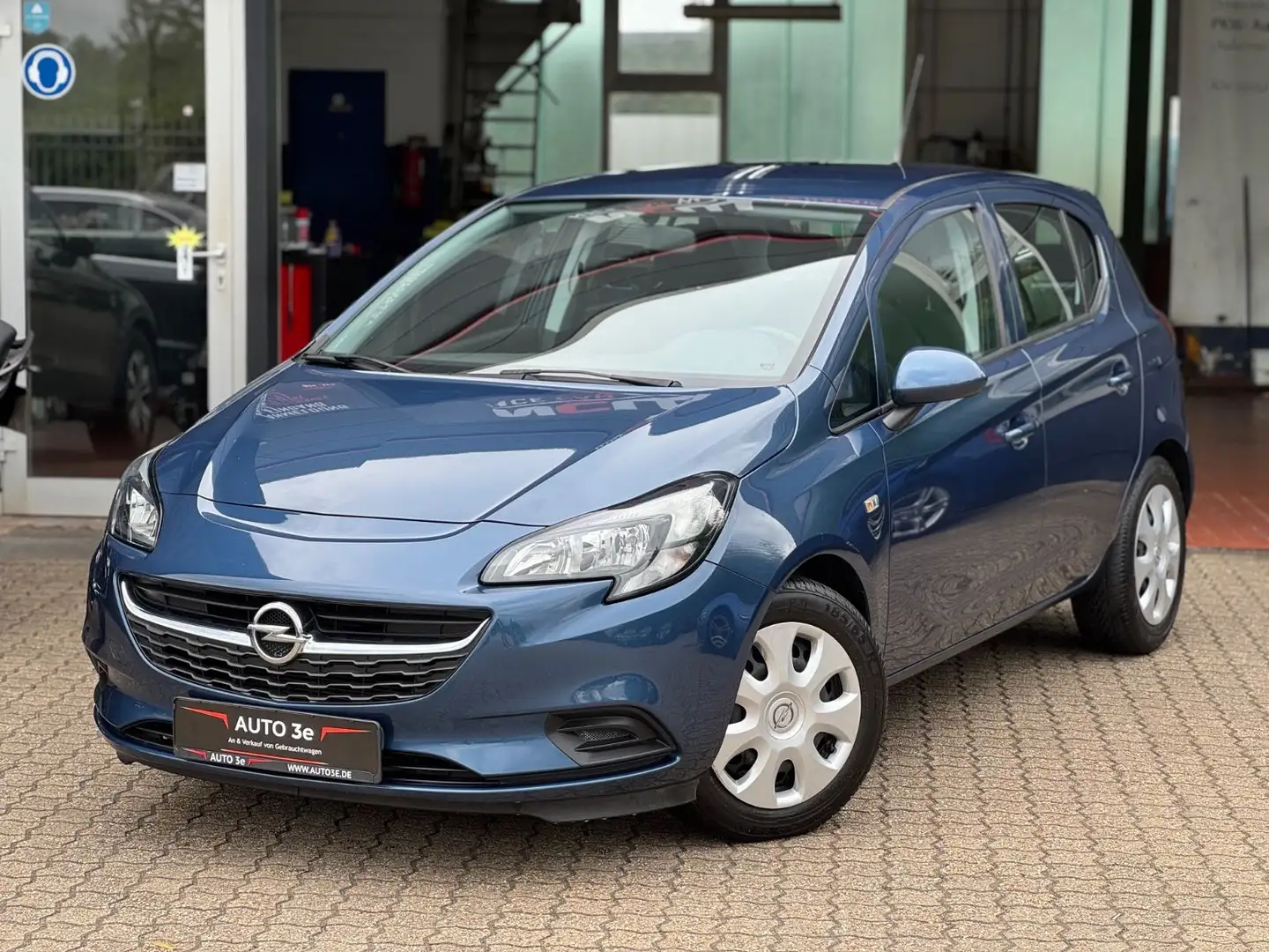 Opel Corsa E 1,4 Edition 5.Türer Klima Navi PDC... Azul - 2