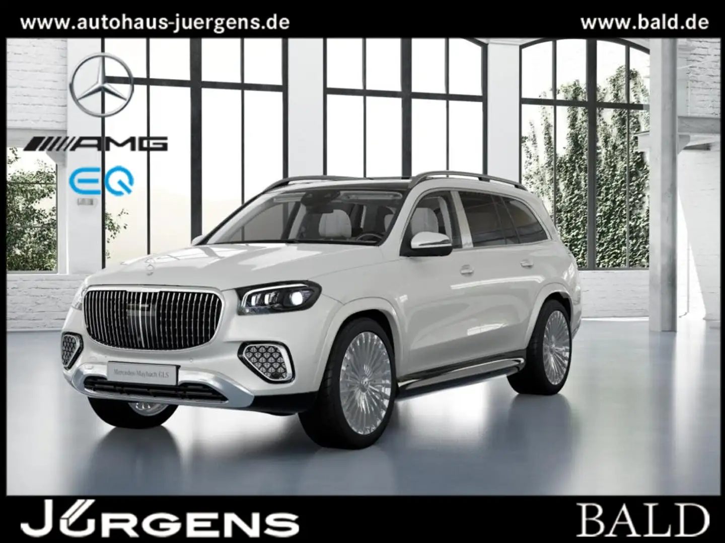 Mercedes-Benz GLS 600 Maybach Pano/Burm/HUD/Airm/TV/Sitzklima Blanco - 1