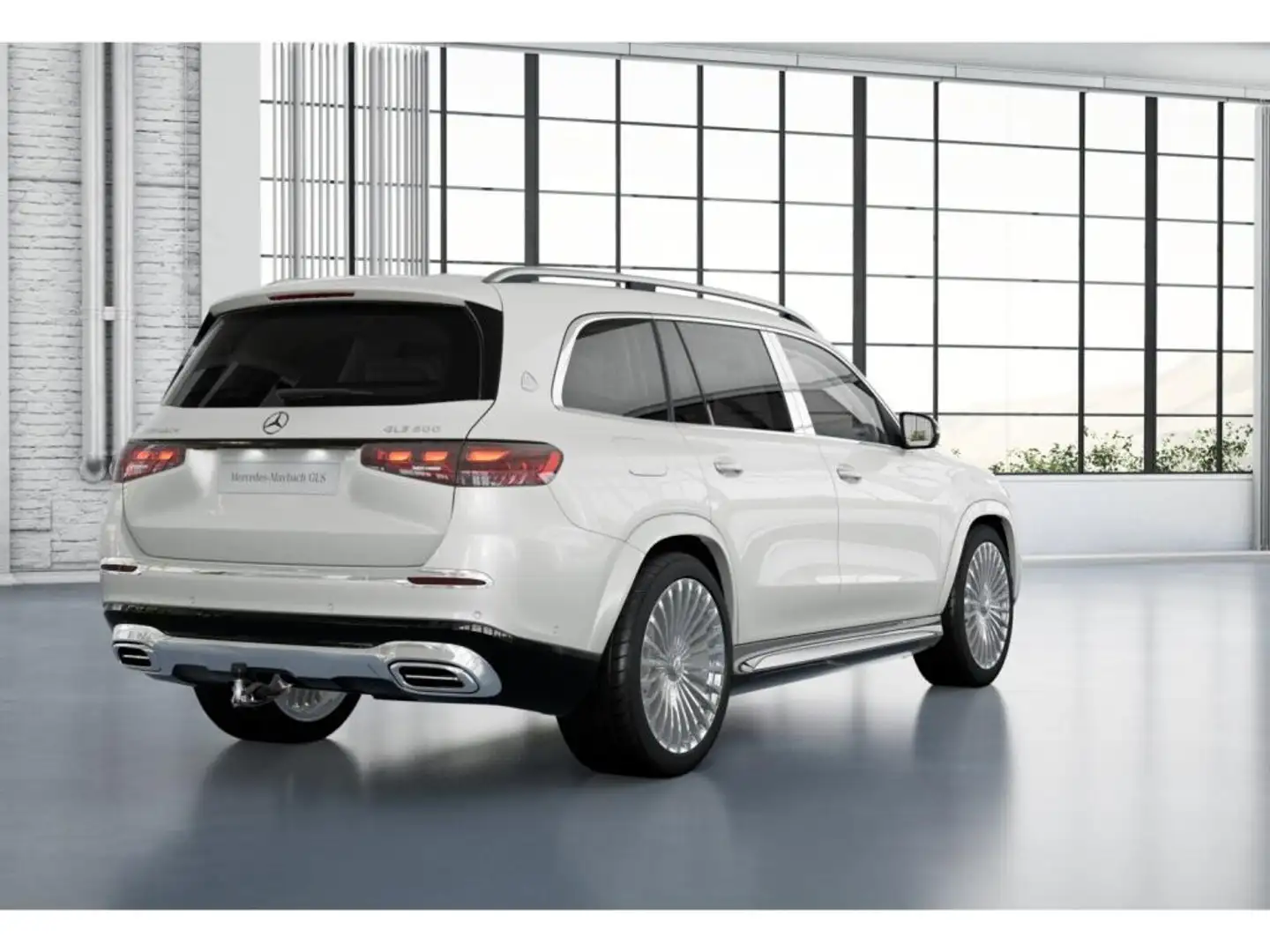 Mercedes-Benz GLS 600 Maybach Pano/Burm/HUD/Airm/TV/Sitzklima Белый - 2