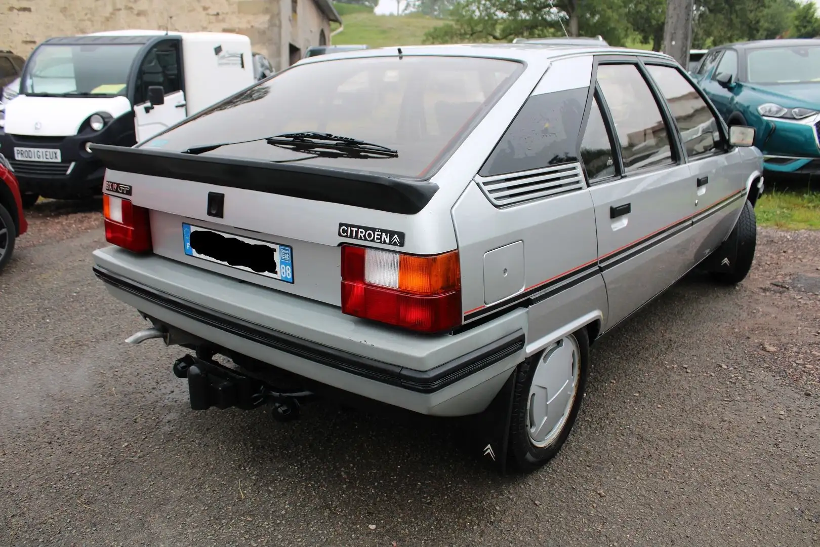 Citroen BX GT 1L9 ESSENCE 105 CV DA PACK ELECTRIQUE ATTELAGE  Gris - 2
