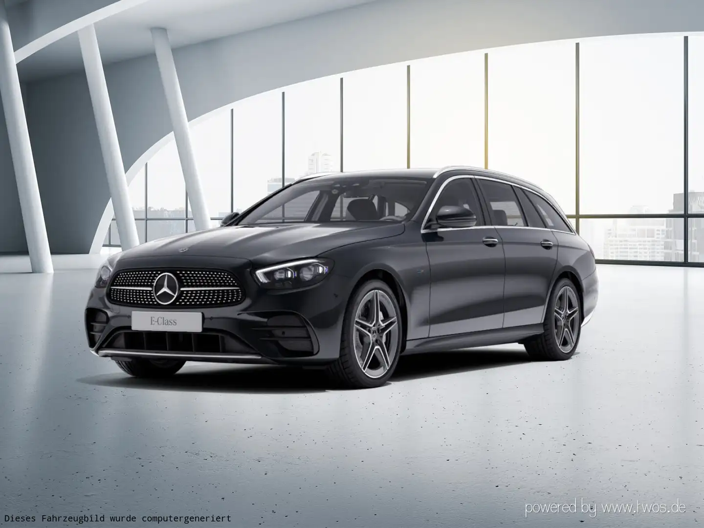 Mercedes-Benz E 300 E 300 T de AMG Line Exterieur Navi Distronic LED Grau - 2