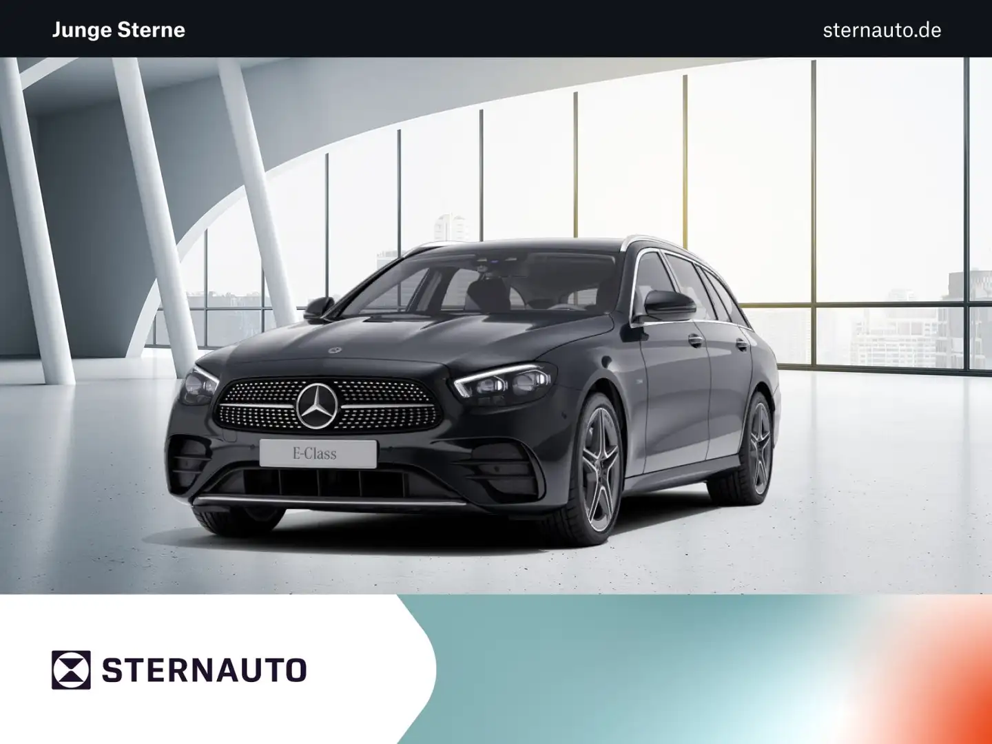 Mercedes-Benz E 300 E 300 T de AMG Line Exterieur Navi Distronic LED Grau - 1