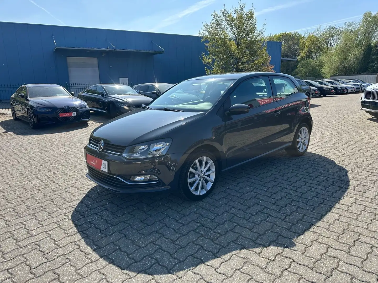 Volkswagen Polo 1.2 TSI DSG Highline AHK Alu SHZ Klima PDC Gris - 1
