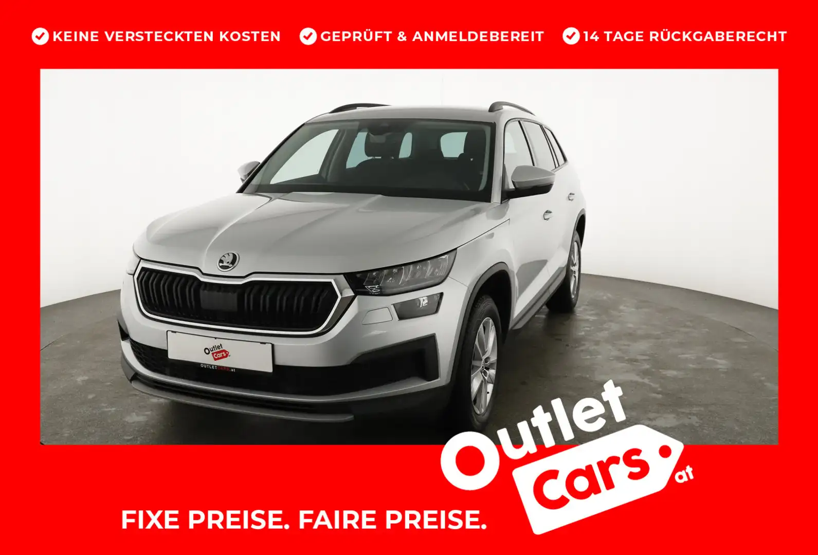 Skoda Kodiaq Ambition TDI SCR DSG Silber - 1