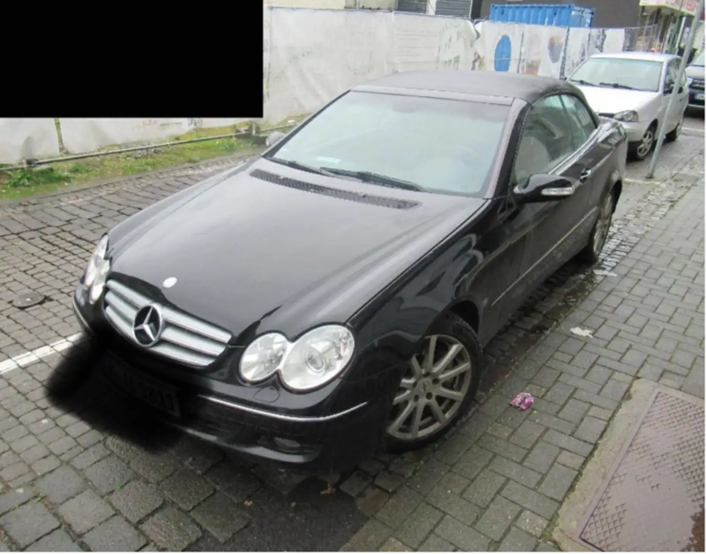 Mercedes-Benz CLK 320 AMT bei 110000km CLK Cabrio 320CDI 7G-TRO Elegance Schwarz - 2