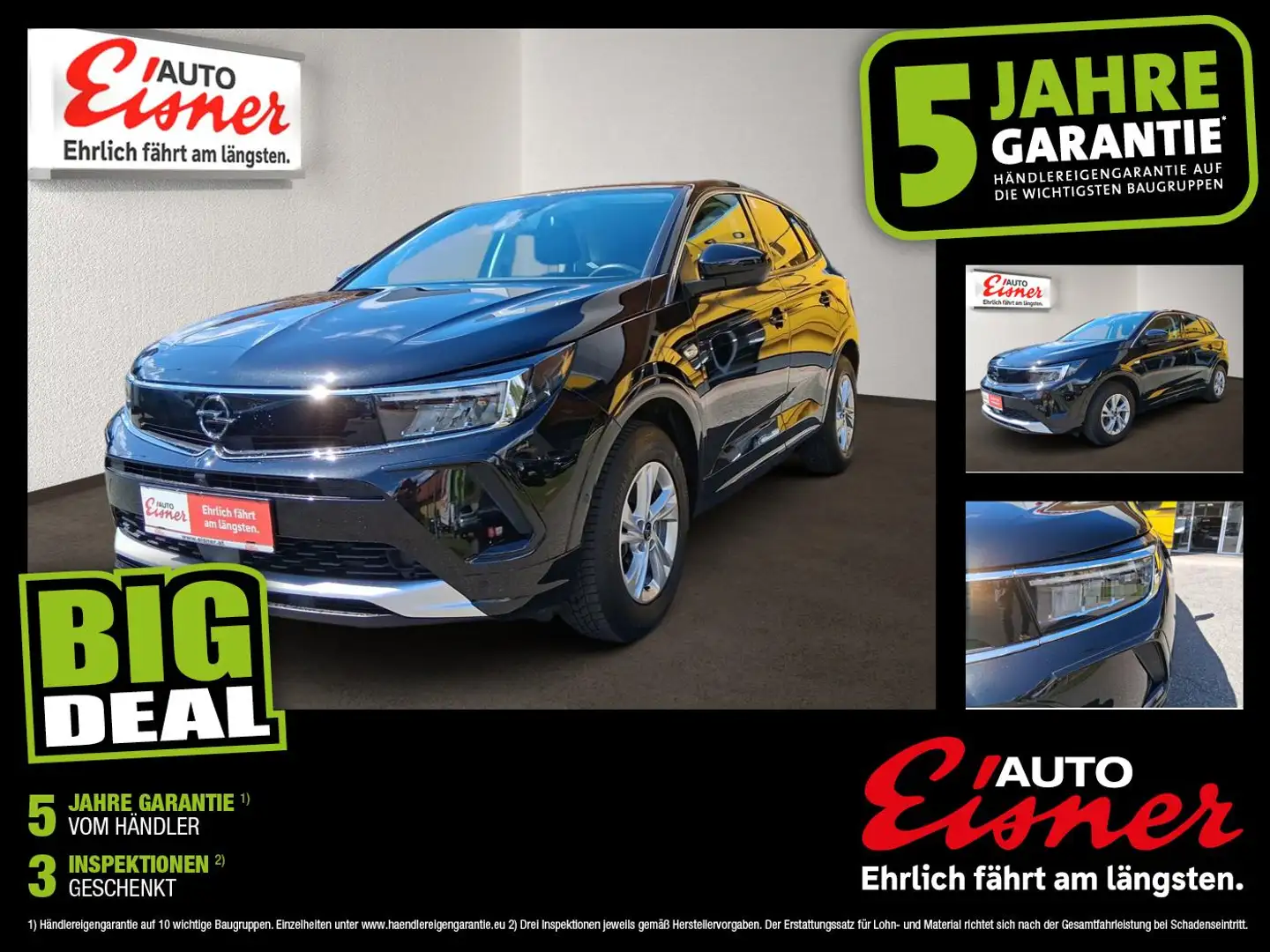 Opel Grandland BUSINESS ELEGANCE Schwarz - 1