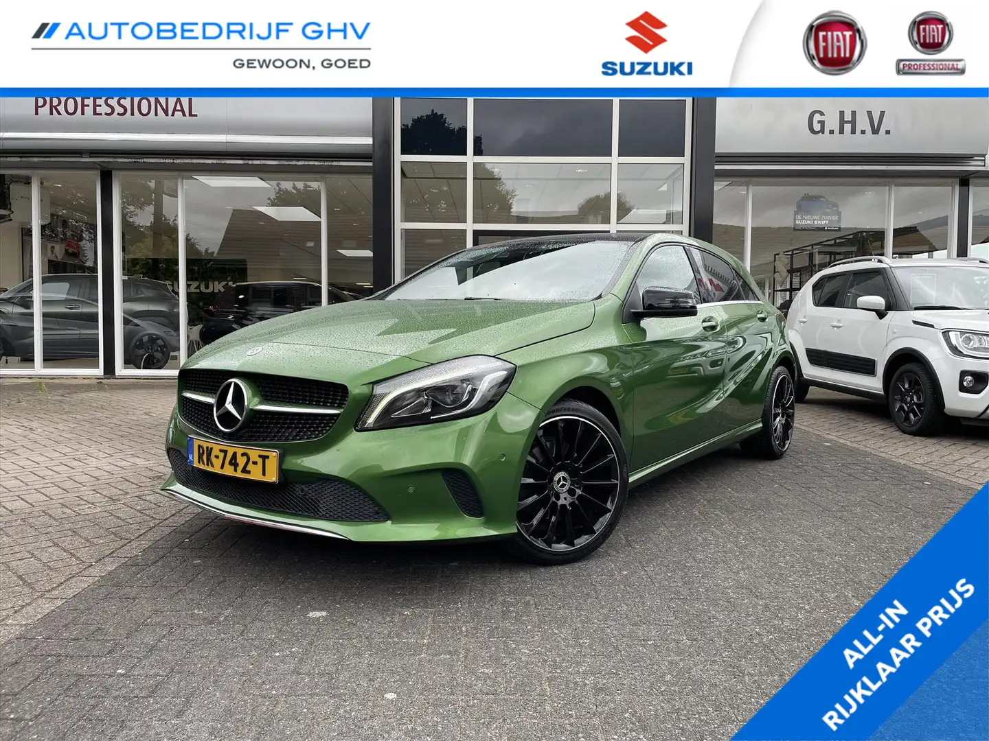 Mercedes-Benz A 160 A160 7G-DCT Ambition | Panoramadak | Vert - 1