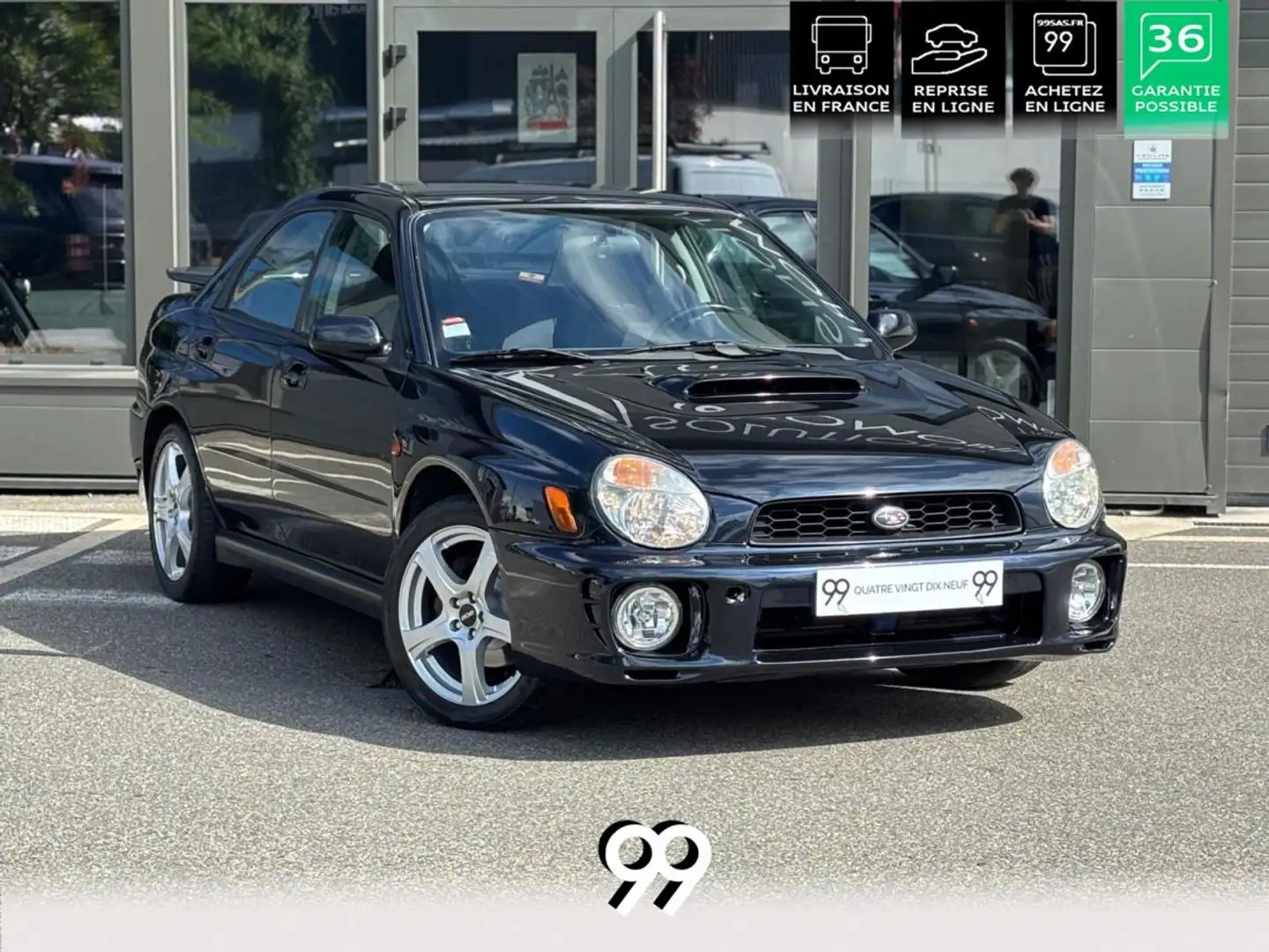 Subaru Impreza 2.0 Turbo 2001 BERLINE WRX Clim PHASE 1- Jantes do Noir - 1