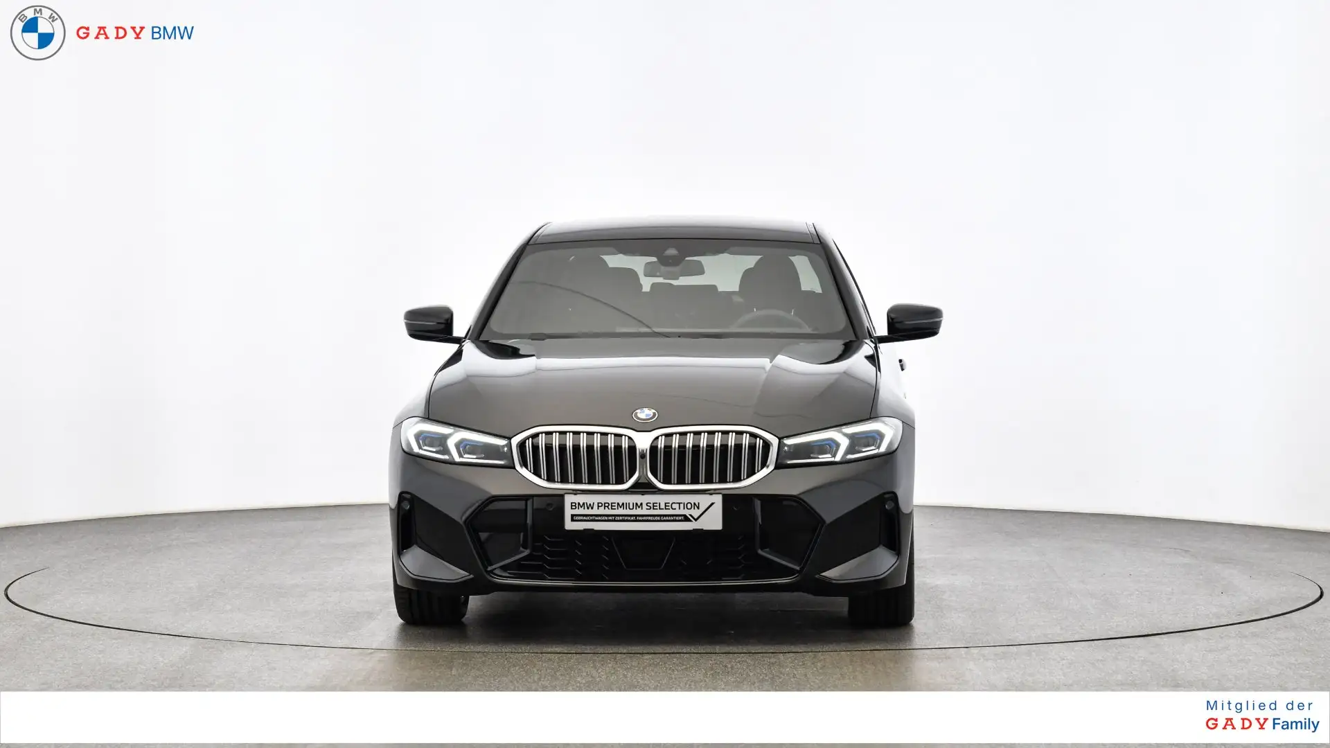 BMW 318 d M-Sportpaket Schwarz - 2