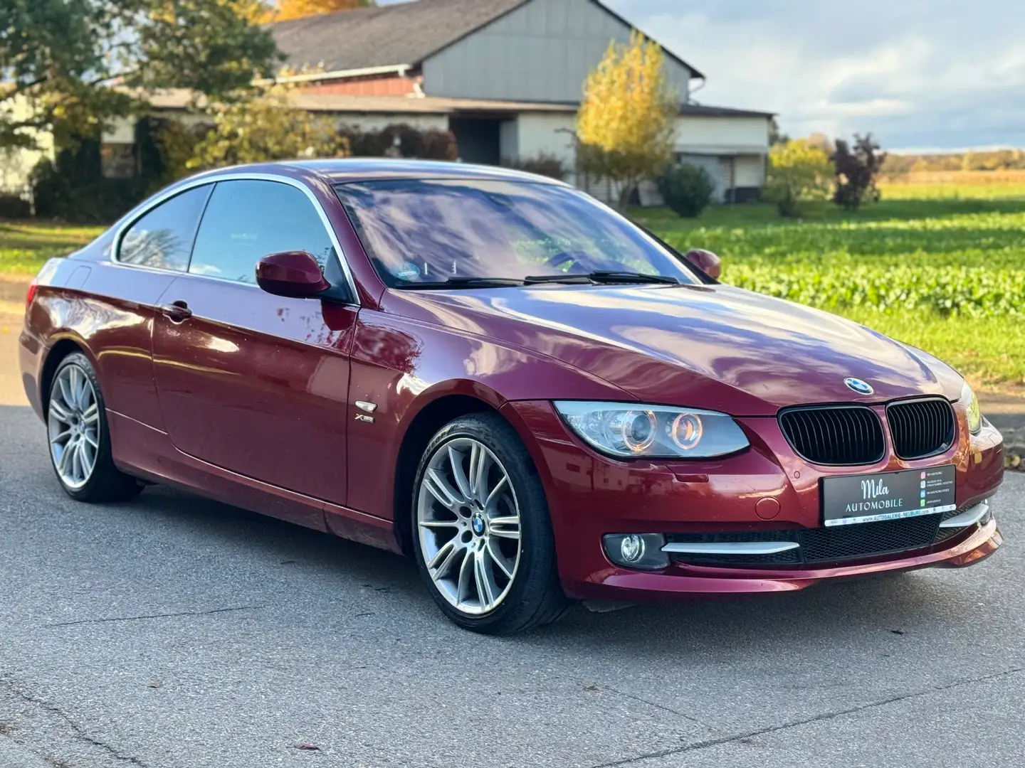 BMW 325 325i xDRIVE STEPTRONIC | SCHECKHEFT | EURO 5 Czerwony - 2