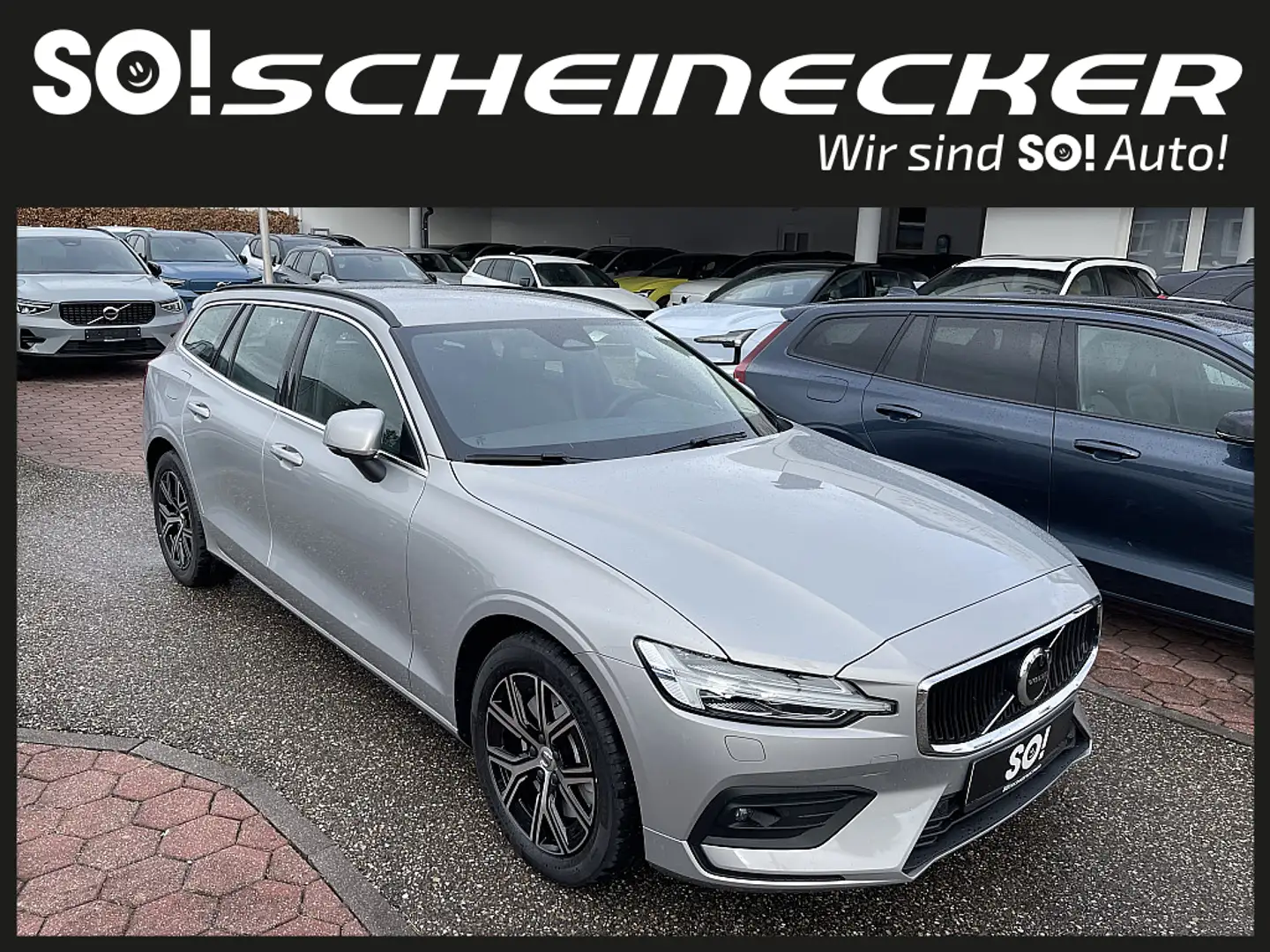 Volvo V60 B3 (P) Core Geartronic Silber - 1