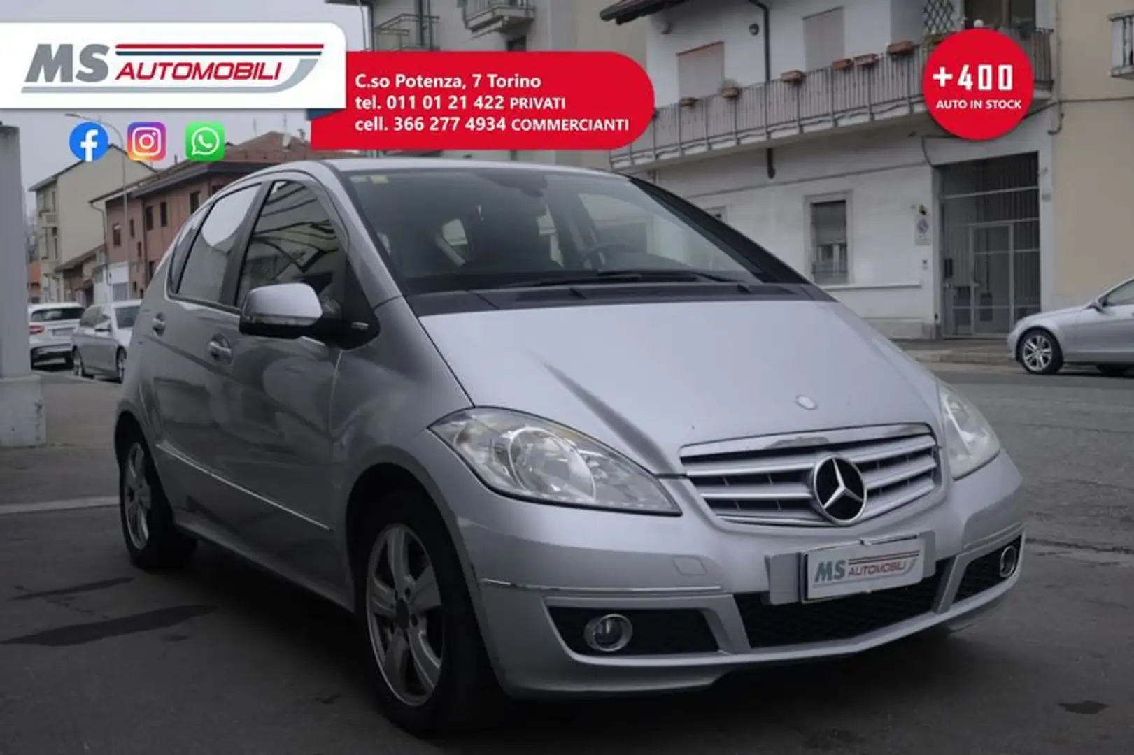 Mercedes-Benz A 160 A 160 BlueEFFICIENCY Premium GPL Unicoproprietario Argent - 1