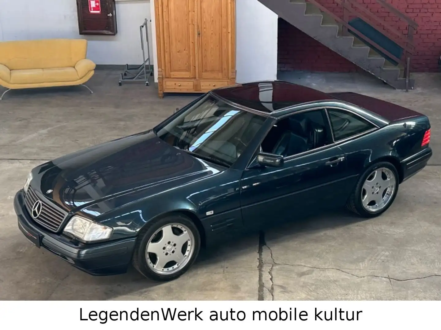 Mercedes-Benz SL 500 DESIGNO PANORAMA AMG 18 PROMI DEUTSCH 1.H Noir - 1
