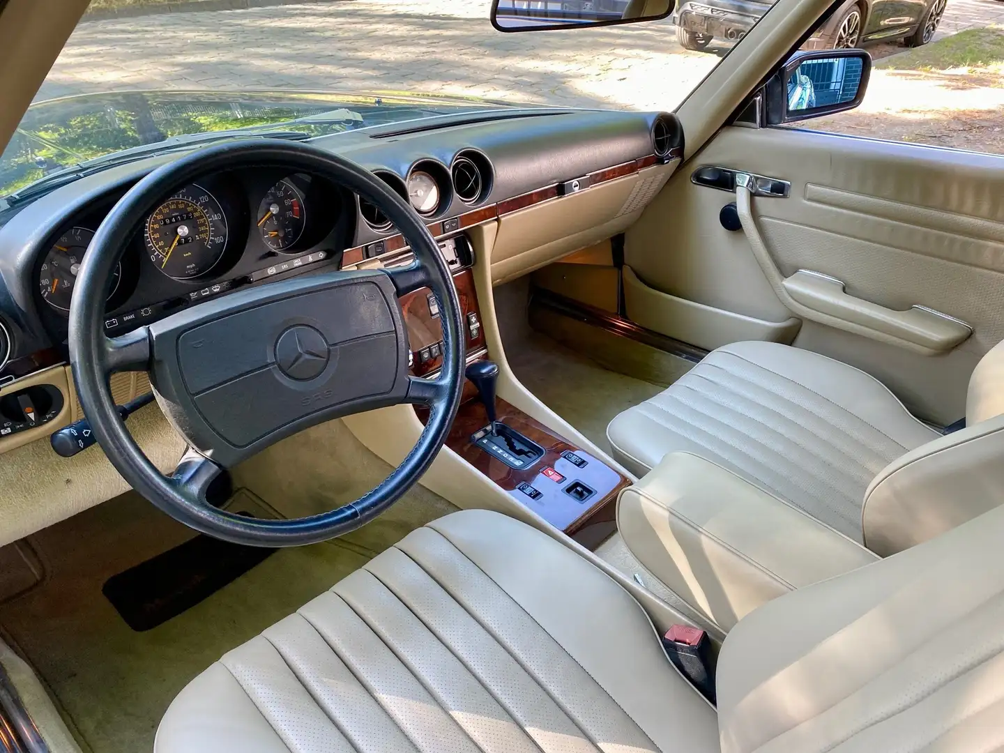Mercedes-Benz SL 560 TÜV neu, rostfrei, gepflegtes Fahrzeug Blau - 2