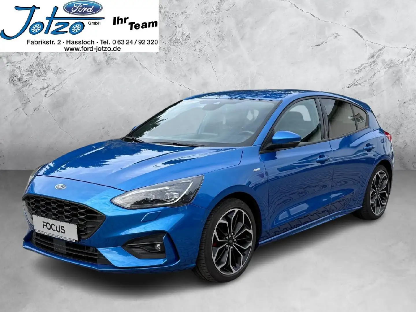 Ford Focus ST-Line Blau - 1