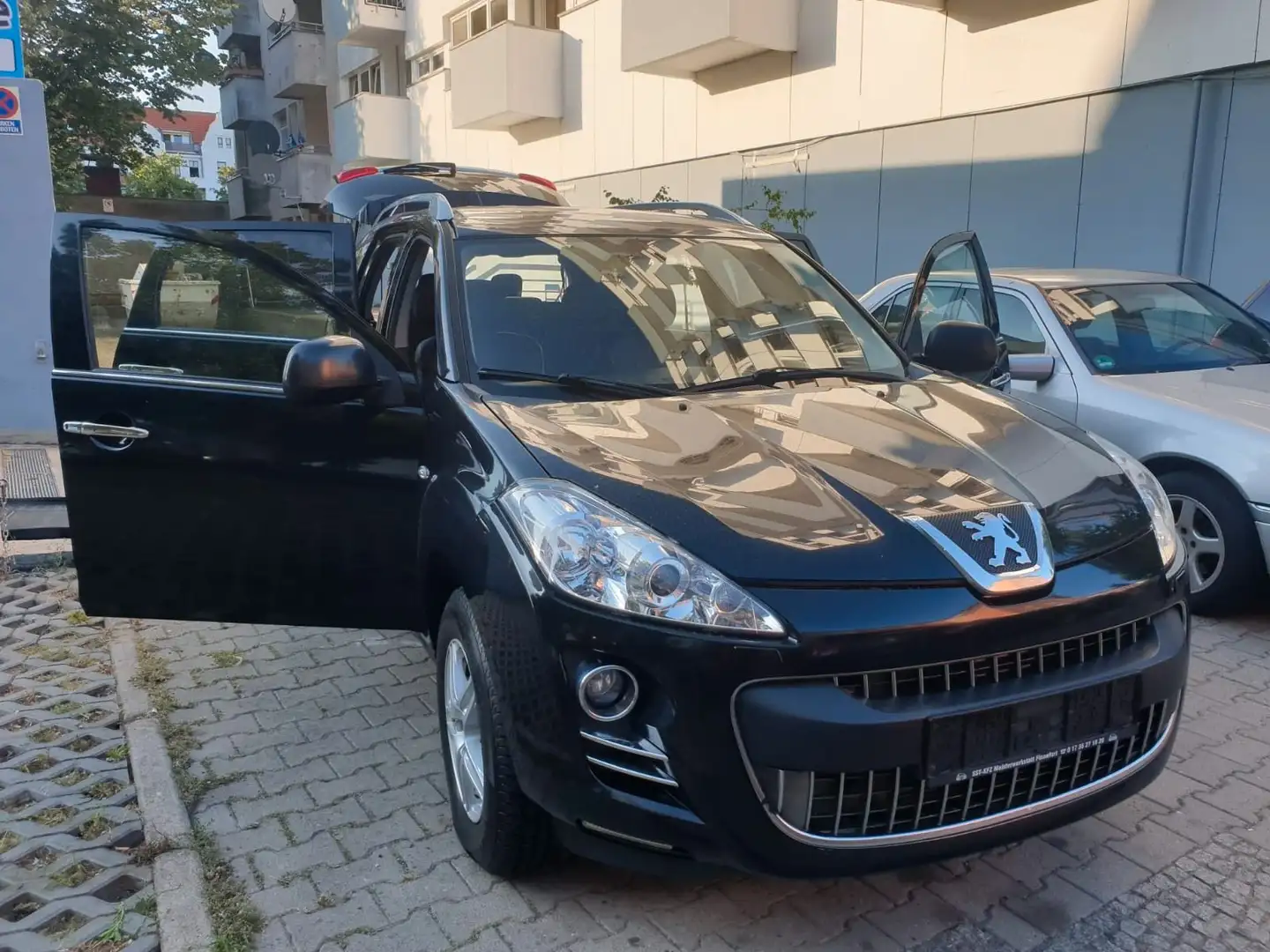 Peugeot 4007 Platinum/TÜV NEU/Garantie 24 Zwart - 2