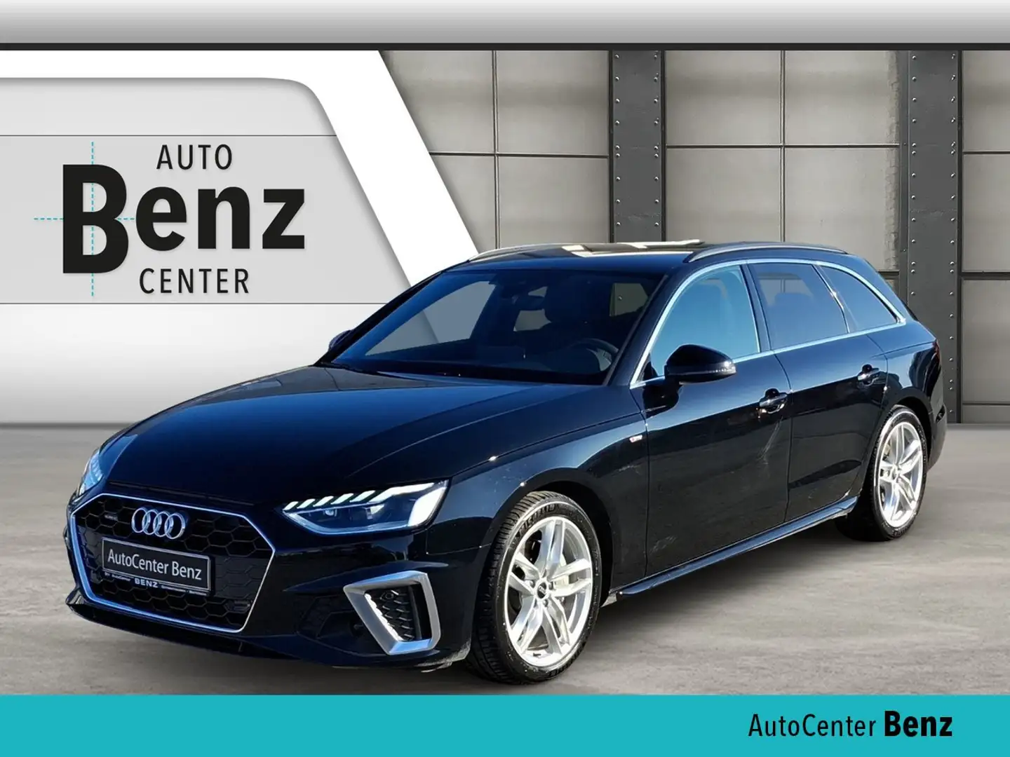 Audi A4 Avant 40 TDI quattro S line *MATRIX*AHK*NAVI* Schwarz - 1