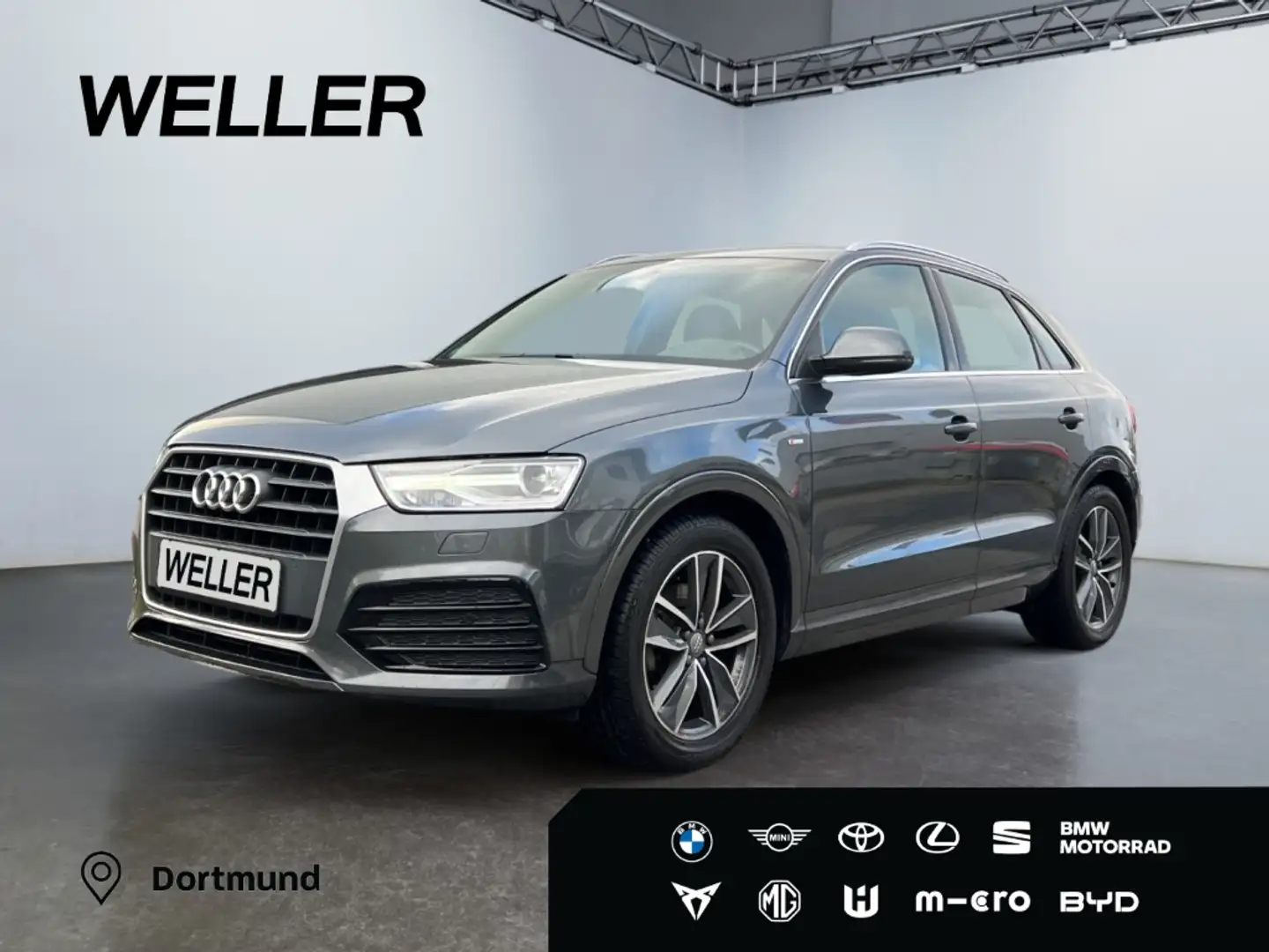 Audi Q3 1.4 TFSI S tronic sport *S line*AHK*Alcantara* Grau - 1