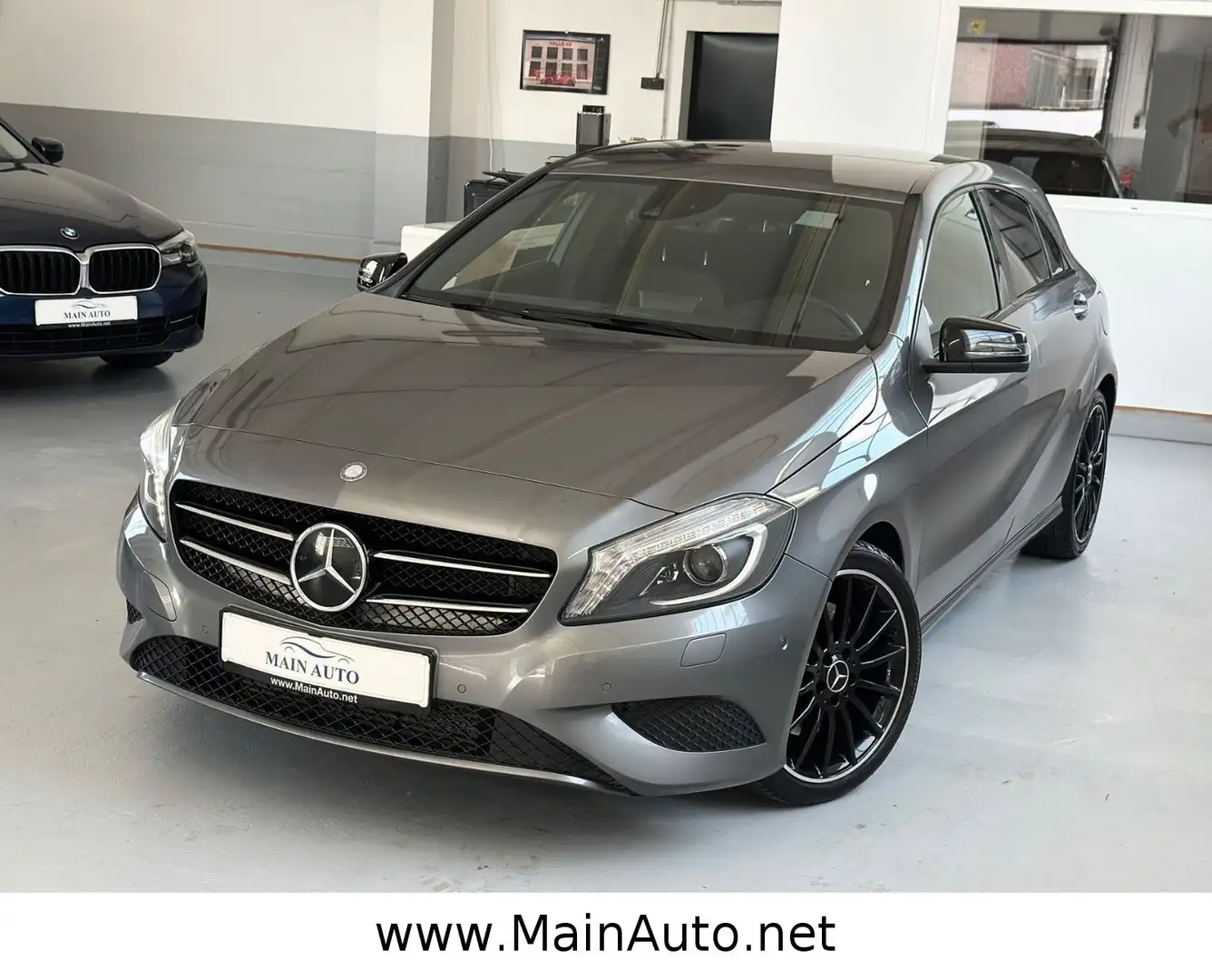 Mercedes-Benz A 250 Aut/Sport/18"AMG/AHK/CAM/H-Kardon/Bi-Xenon Gri - 1