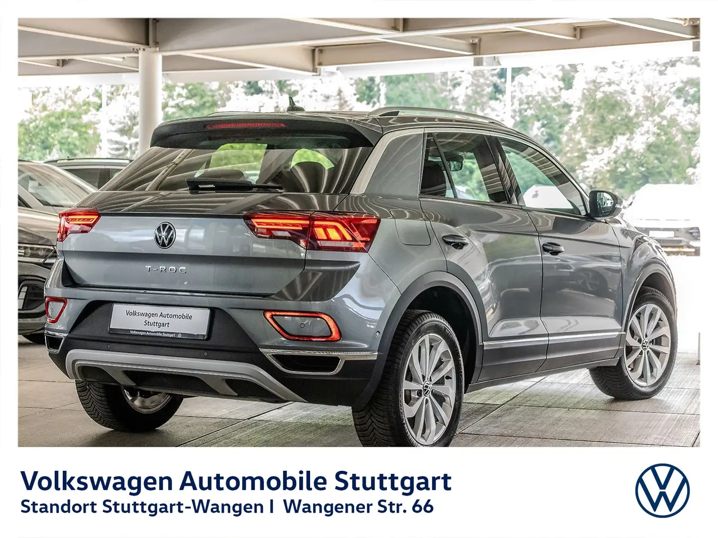 Volkswagen T-Roc Style 1.5 TSI DSG Navi ACC AHK Kamera LED Grau - 2