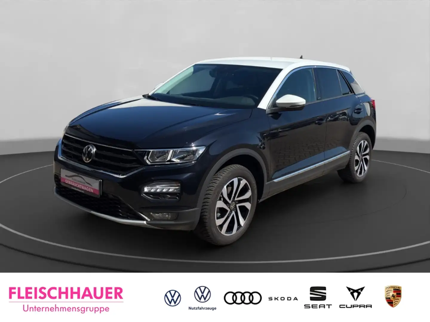 Volkswagen T-Roc Active 1.5 TSI Navi Parkpilot Sitzheizung Schwarz - 1