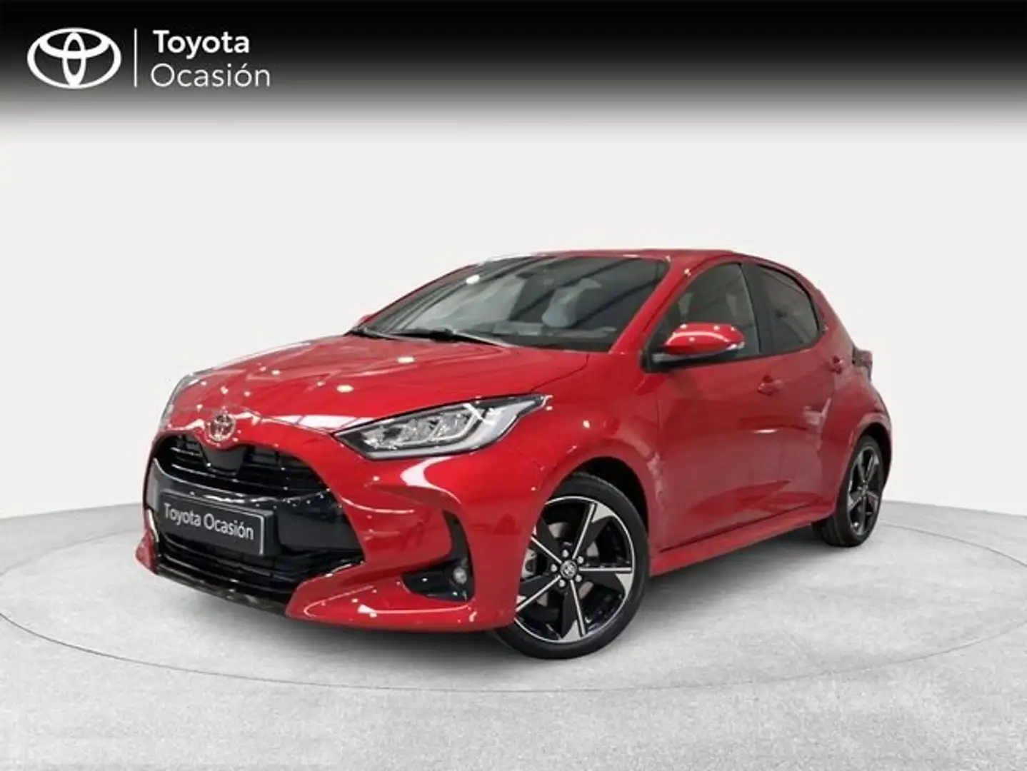 Toyota Yaris 130H 1.5 Style Rojo - 1