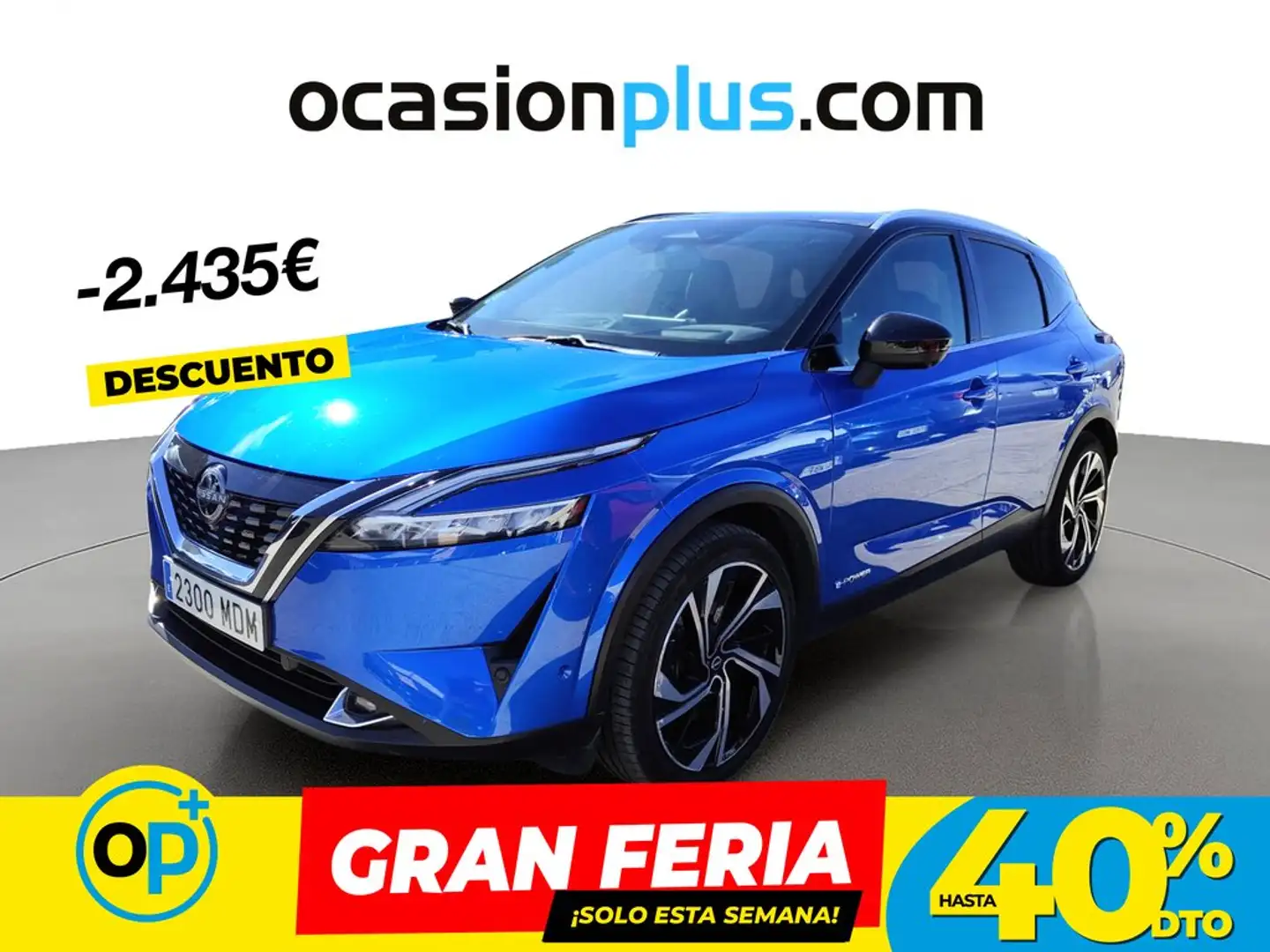Nissan Qashqai E-POWER Tekna+ 4x2 140kW Azul - 1