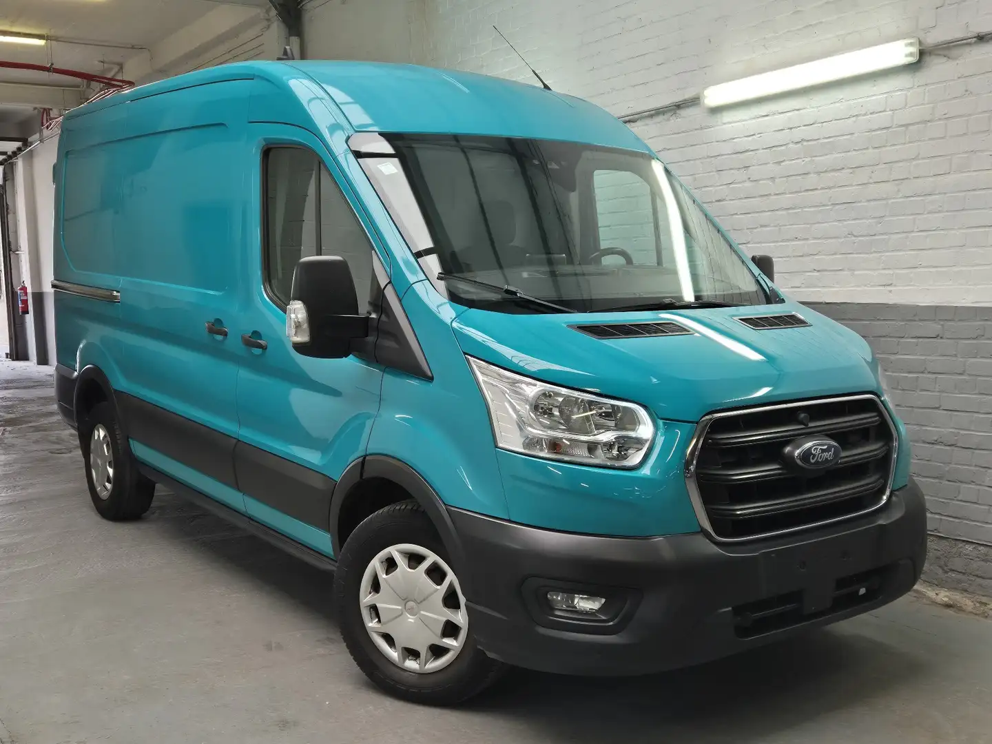 Ford Transit 2.0 TDCi L2H2 Autom.-1prop.-Très bel état Blauw - 1