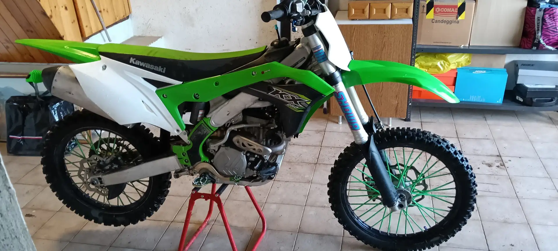 Kawasaki KX 250 Verde - 2