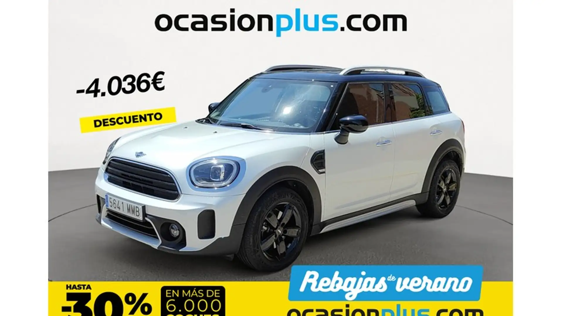 MINI Cooper Countryman D AUT. Blanco - 1