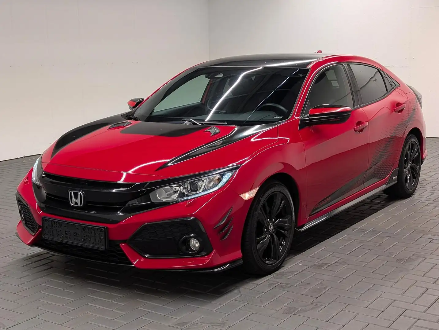 Honda Civic Dynamic Navi/Carplay/SHZ/PDC/Kam/ACC/17-LM Rot - 1