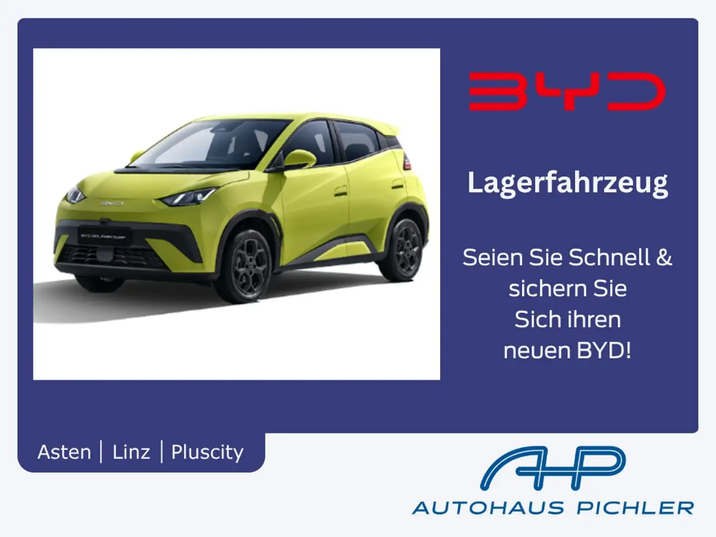 BYD Dolphin Surf Comfort 43kWh 156PS LAGER AKTION Weiß - 1