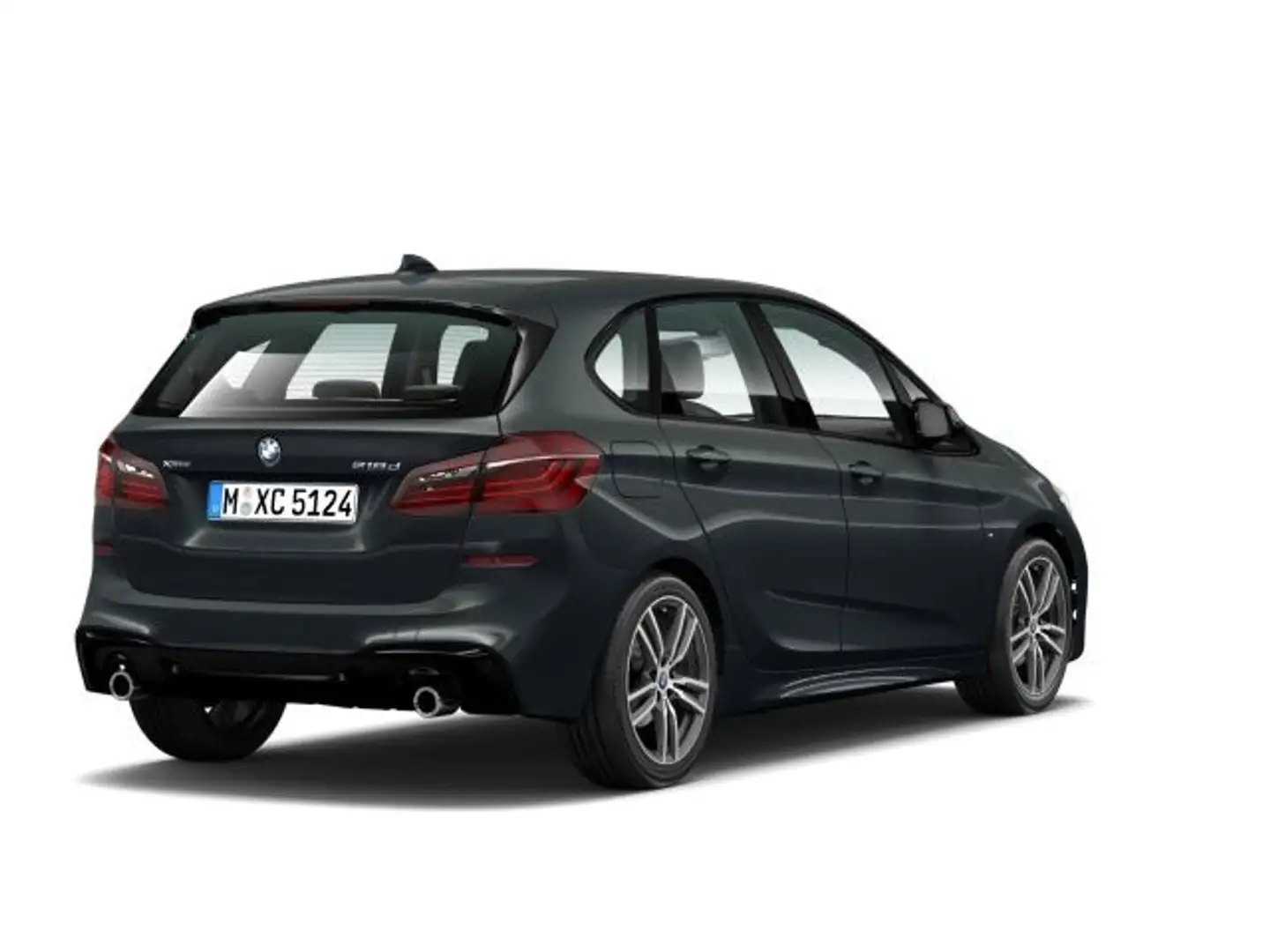 BMW 218 xDrive M Sport Aut. Klimaaut. Grau - 2
