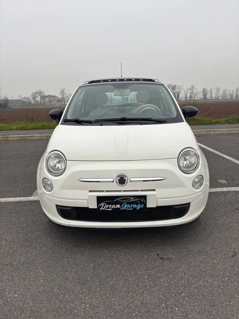 Fiat 500 NEOP. 1.2 Benz *TETTO APRIBILE* Bianco - 2