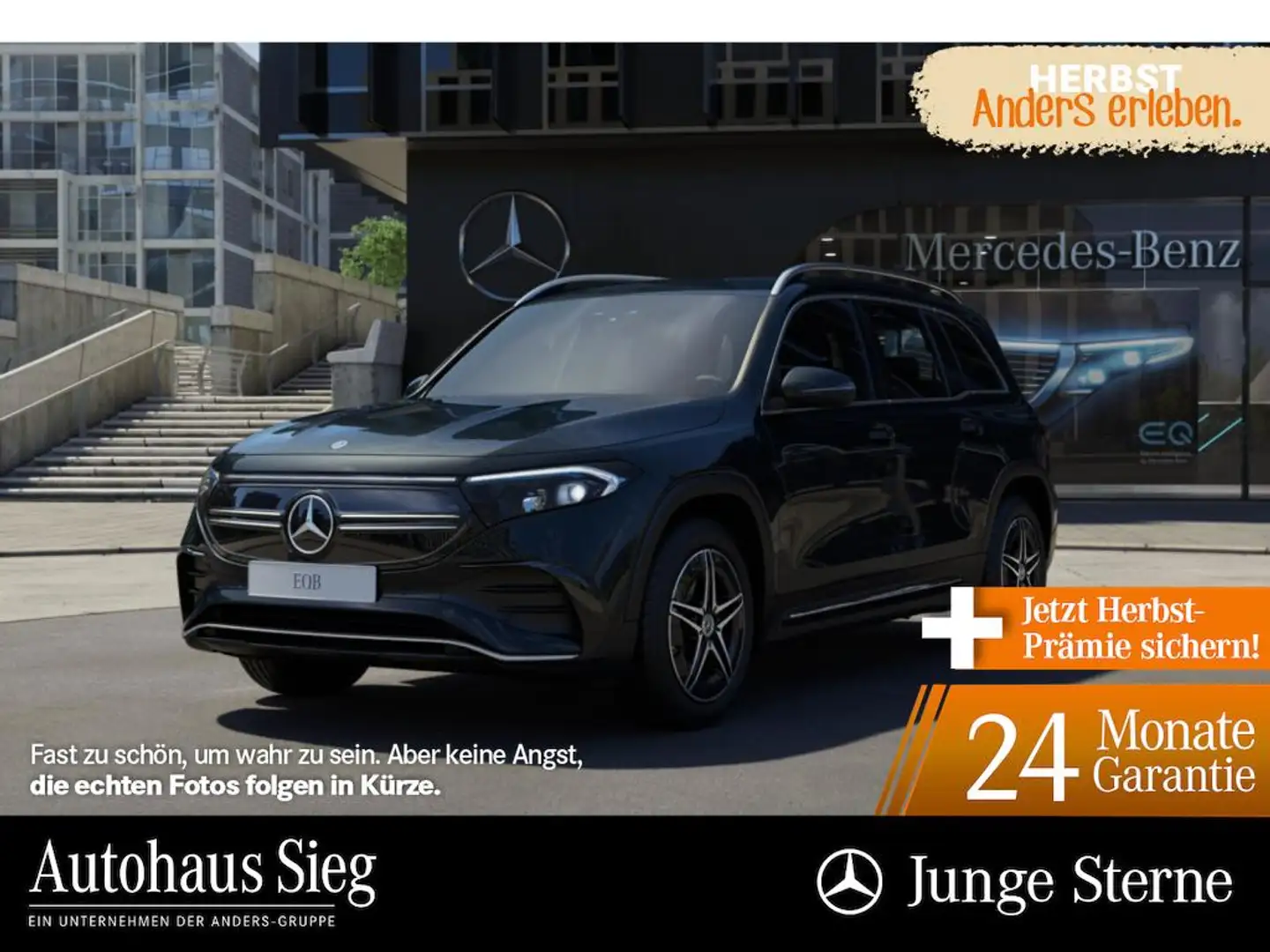 Mercedes-Benz EQB 250 AMG+MBUX+SHZ+LED+Kamera+EASY+Apple+PDC Schwarz - 1