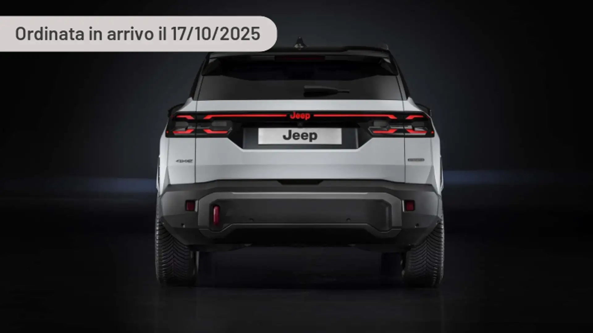 Jeep Compass Full-electric First Edition Silver - 1