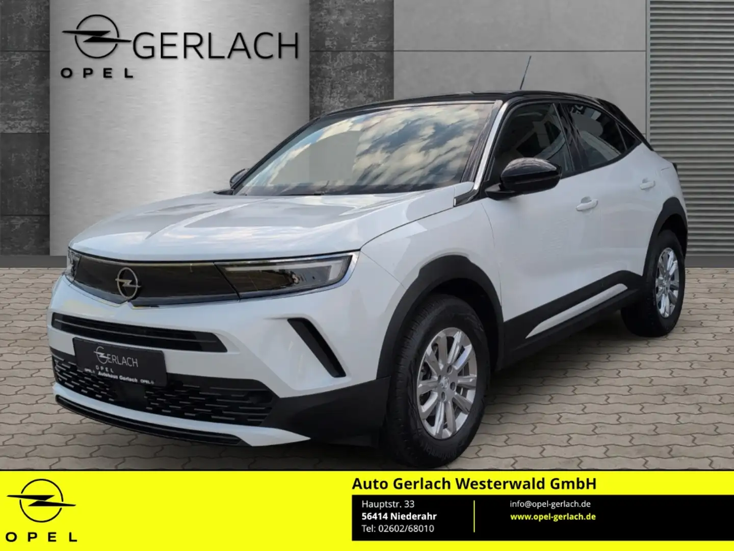 Opel Mokka Edition 1.2 Turbo EU6d LED Musikstreaming DAB SHZ Weiß - 1