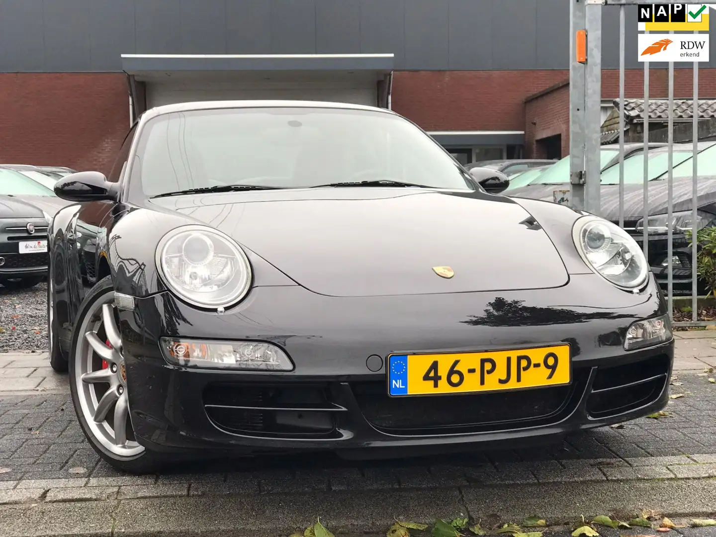 Porsche 911 3.8 Carrera 4S | Schuifdak | xenon | leder | 2 Siyah - 1