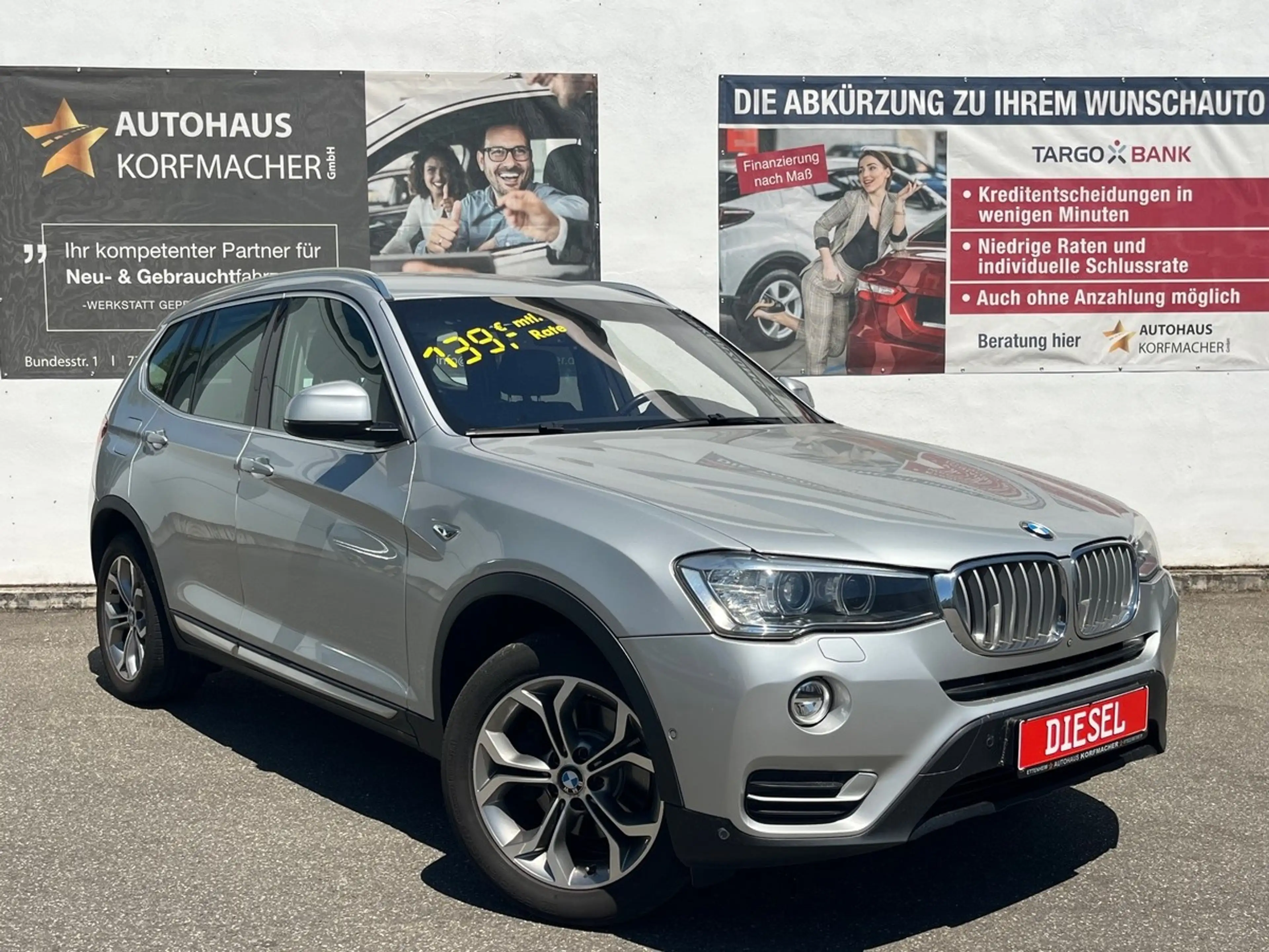 BMW X3 xDrive 30d NAVI PROFF 360 GRAD XENON AHK