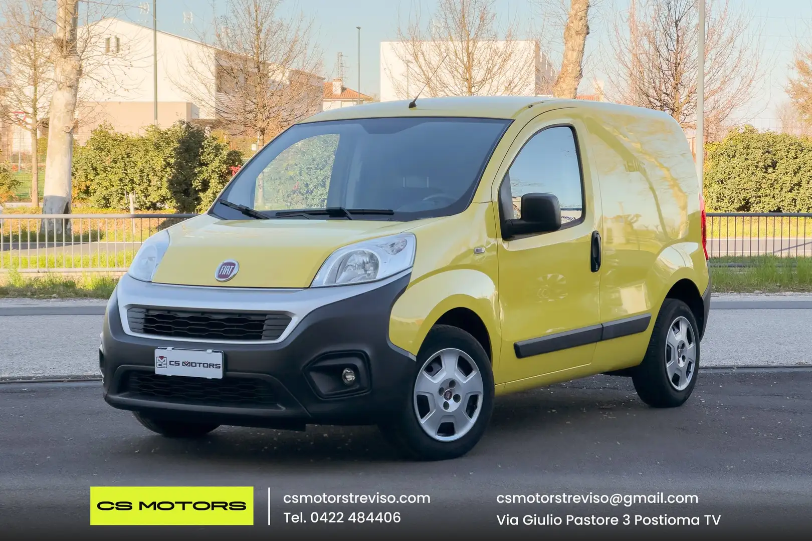 Fiat Fiorino FURGONE  diesel  CV 95 - CLIMA Jaune - 1